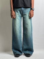 WRECK BLUE BAGGY