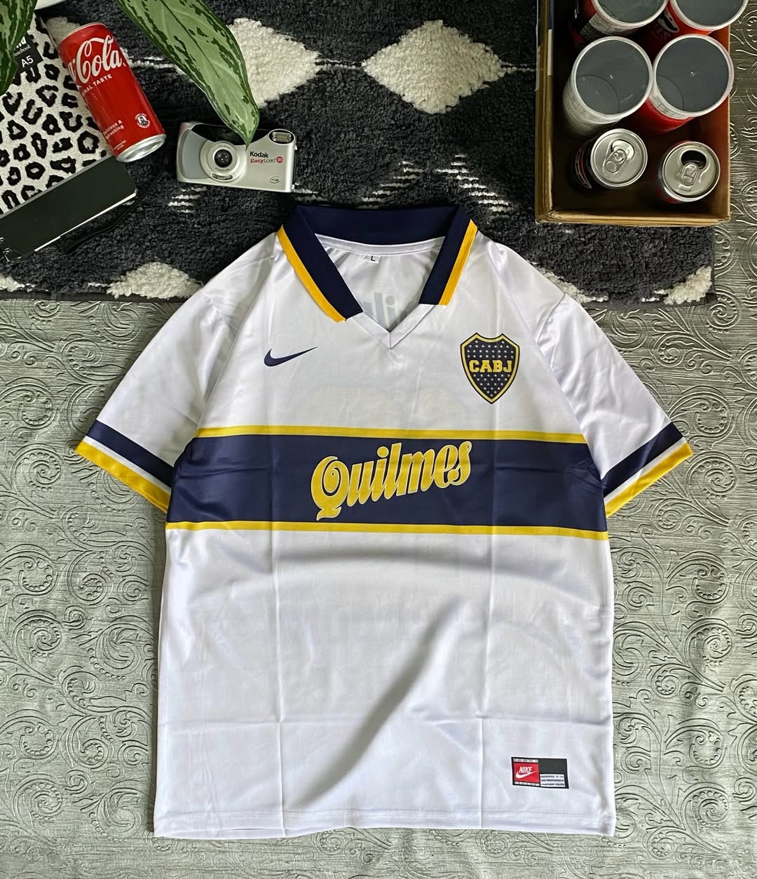 Boca Juniors Mardona 1996-1997 Away Jersey