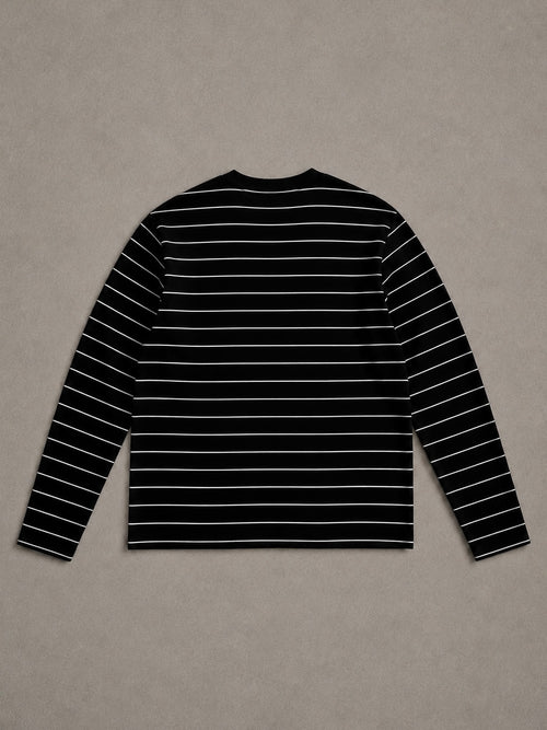 BLACK STRIPPED FULLSLEEVE