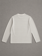 MODE WHITE STRIPPED FULLSLEEVE