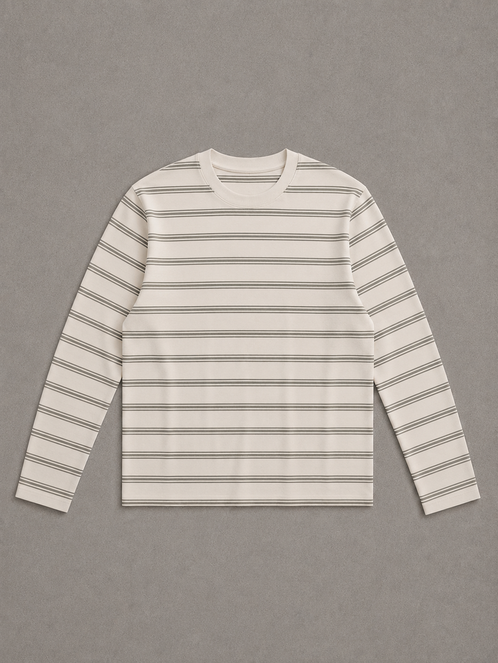 OFFWHITE STRIPPED FULLSLEEVE