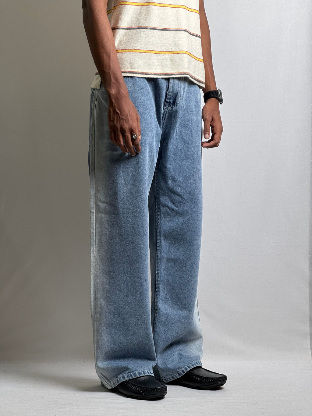 OXFORD BLUE BAGGY