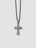 FLORAL CROSS PENDANT