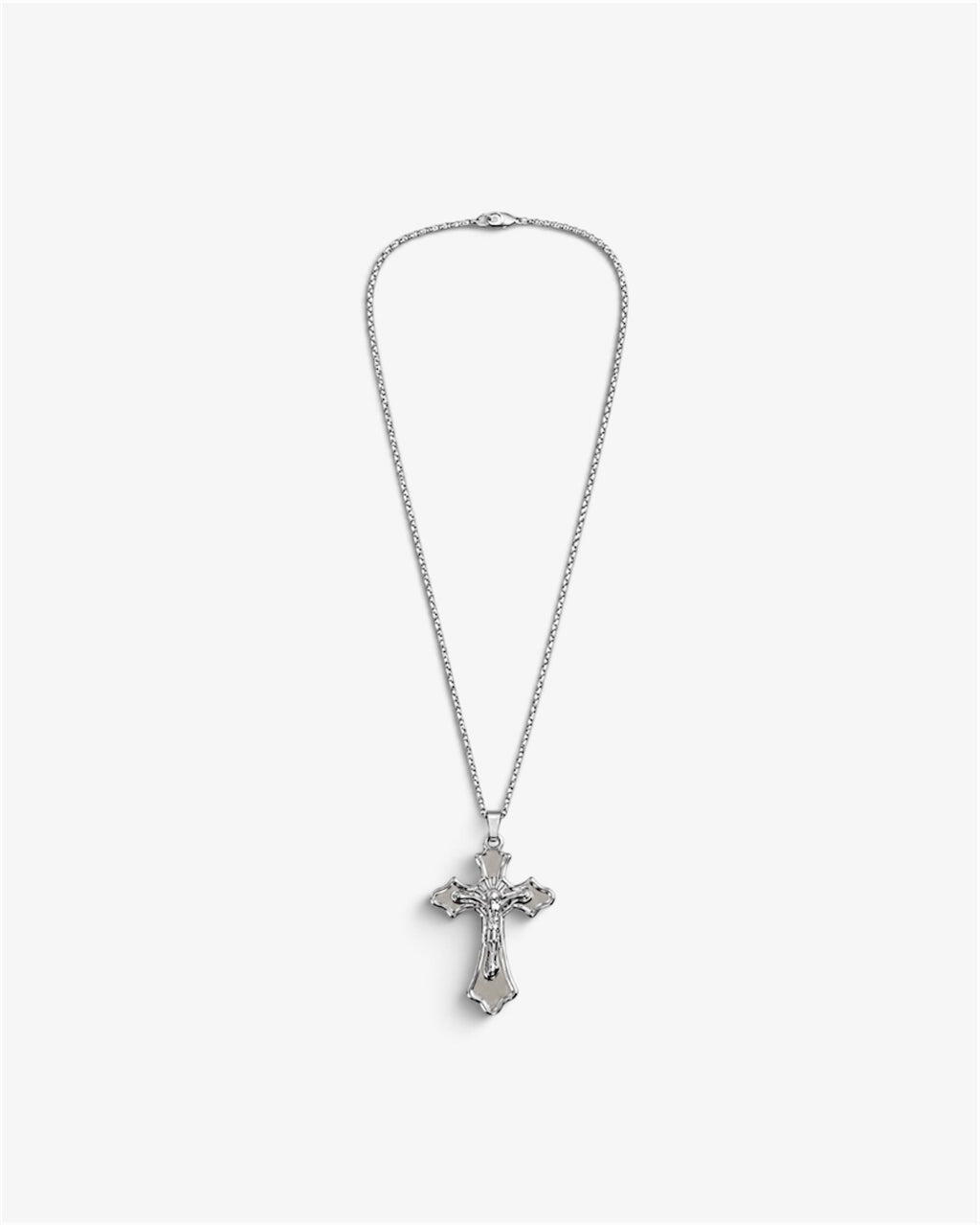 FLORAL CROSS PENDANT