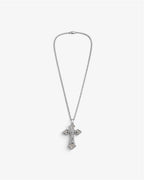 FLORAL CROSS PENDANT