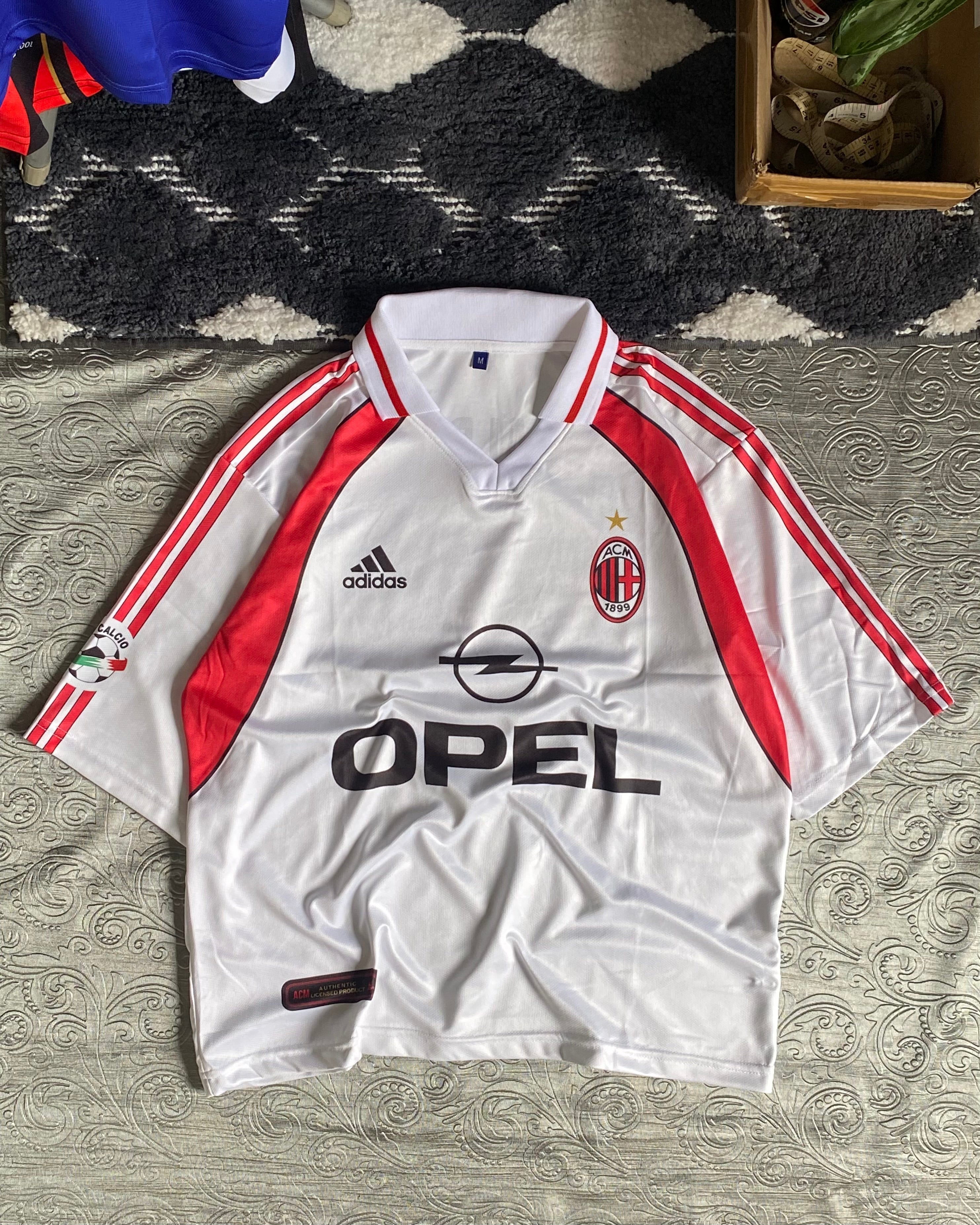 AC Milan Maldini 2000/2001 Away Jersey