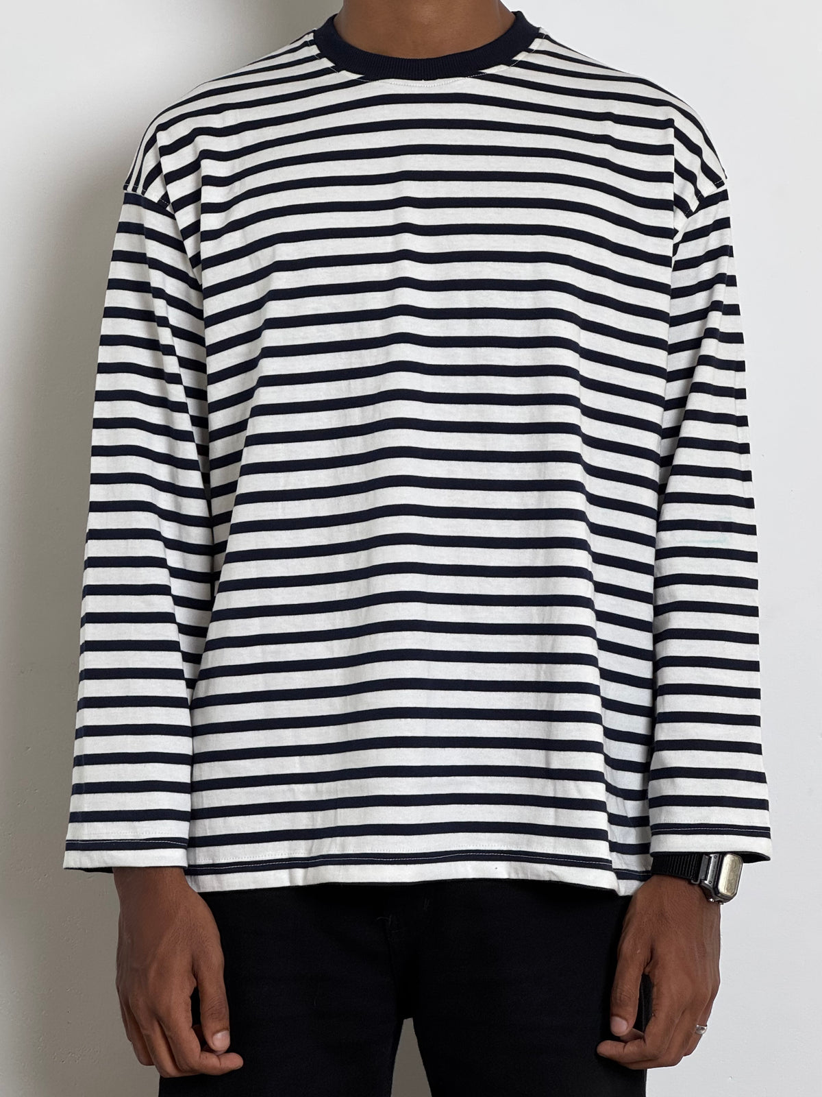 RAW BLUE STRIPPED FULLSLEEVE