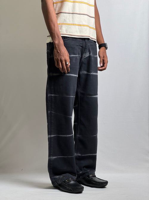 BLACK LINED BAGGY