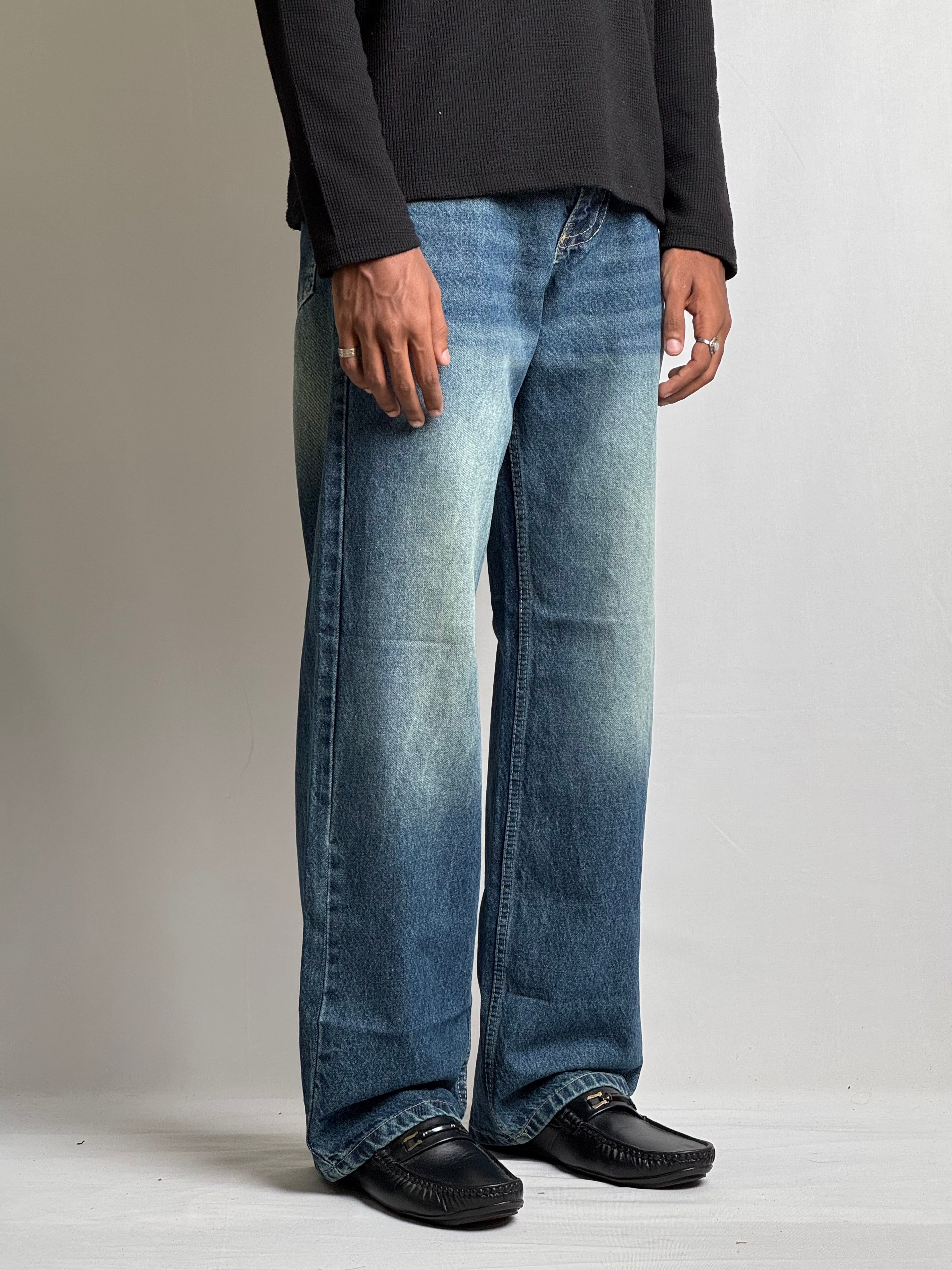 VTG BLUE STRAIGHT
