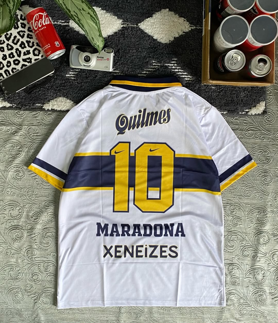 Boca Juniors Mardona 1996-1997 Away Jersey