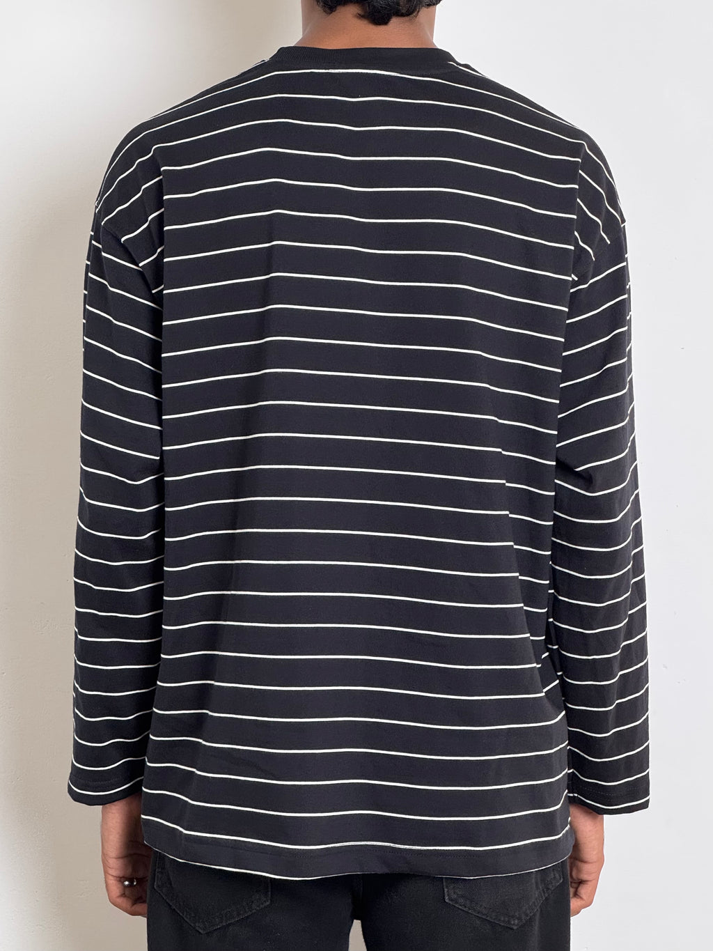 BLACK STRIPPED FULLSLEEVE
