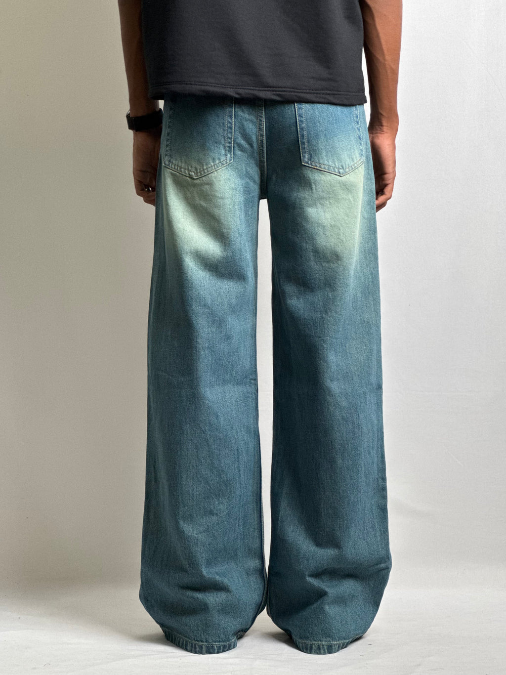WRECK BLUE BAGGY