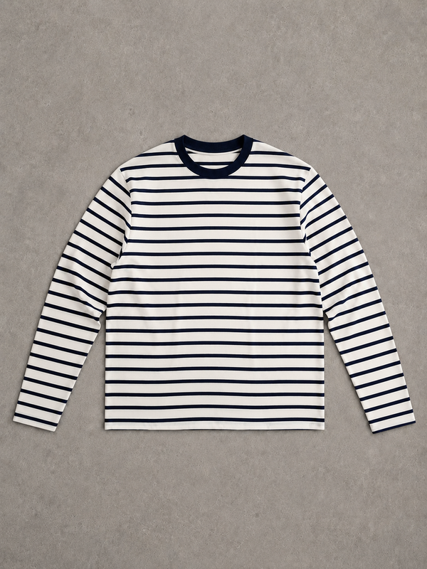 RAW BLUE STRIPPED FULLSLEEVE