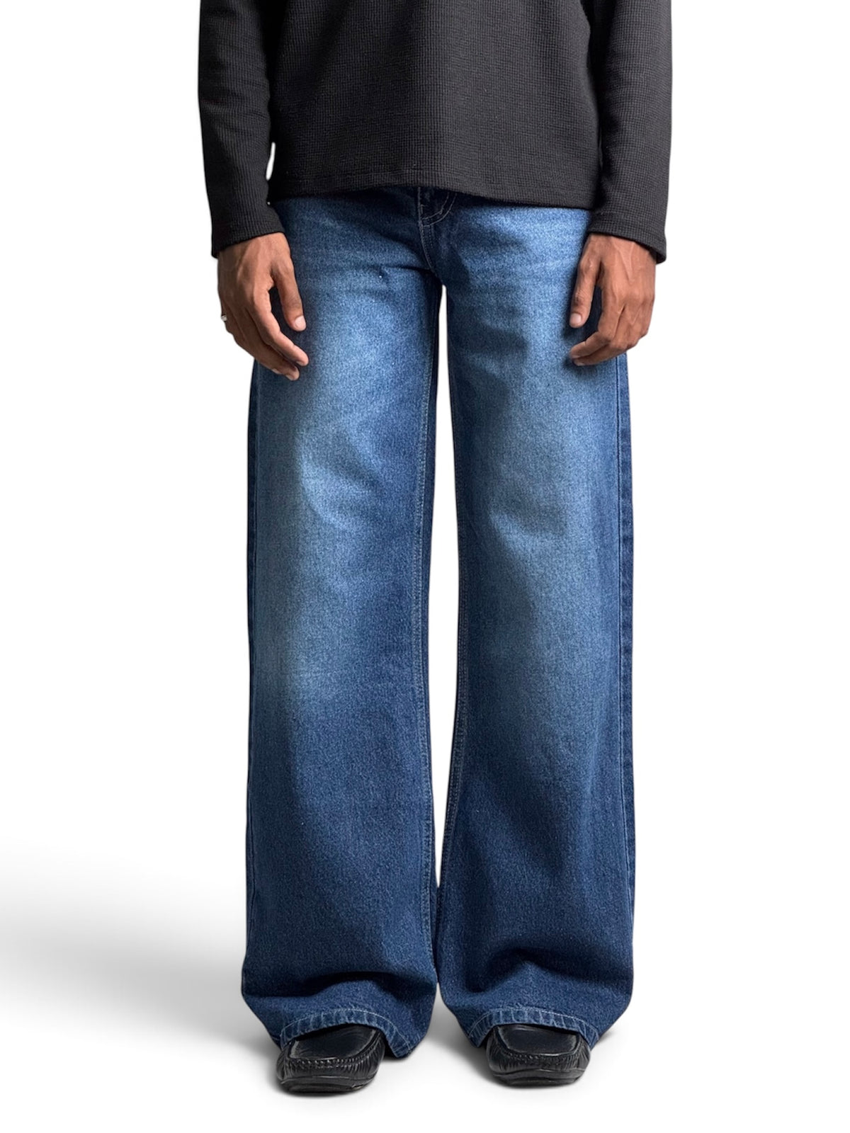 DRAKE BLUE BAGGY