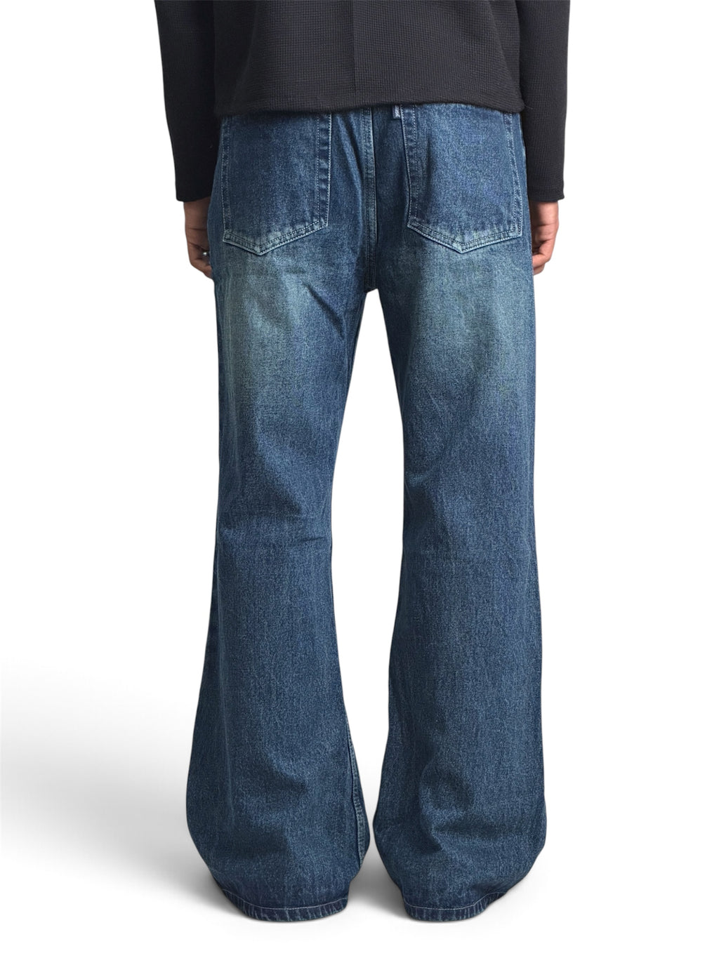 KNIT GREEN BOOTCUT