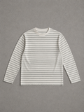 MODE WHITE STRIPPED FULLSLEEVE