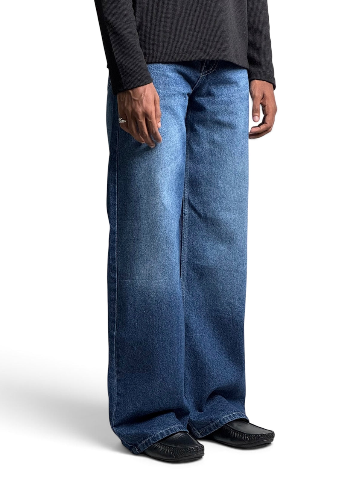 DRAKE BLUE BAGGY
