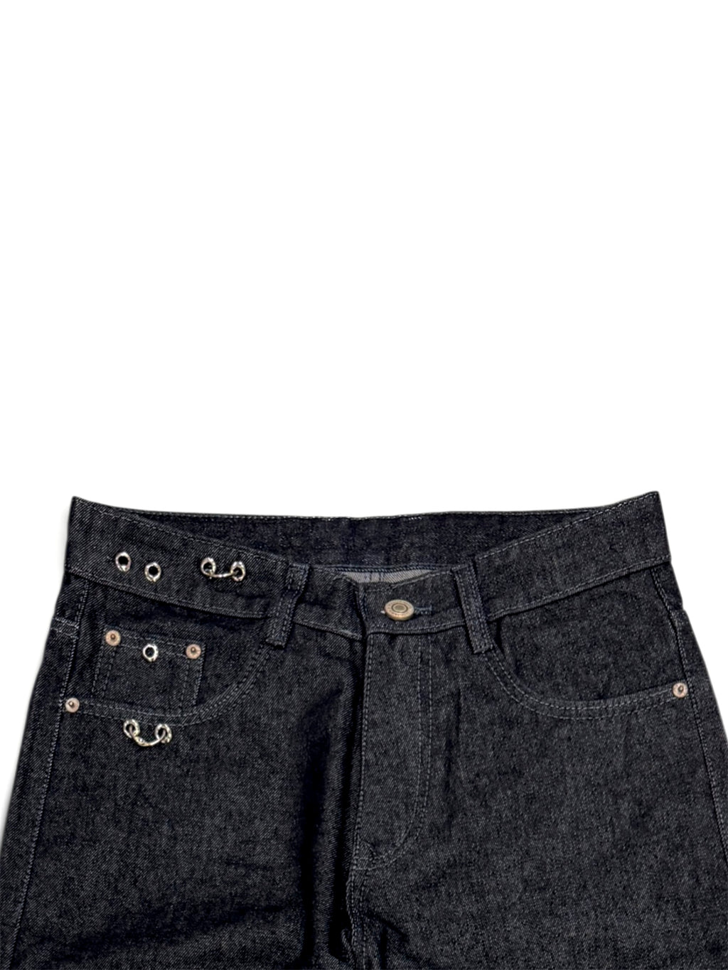 BLACK RAW DENIM