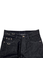 BLACK RAW DENIM