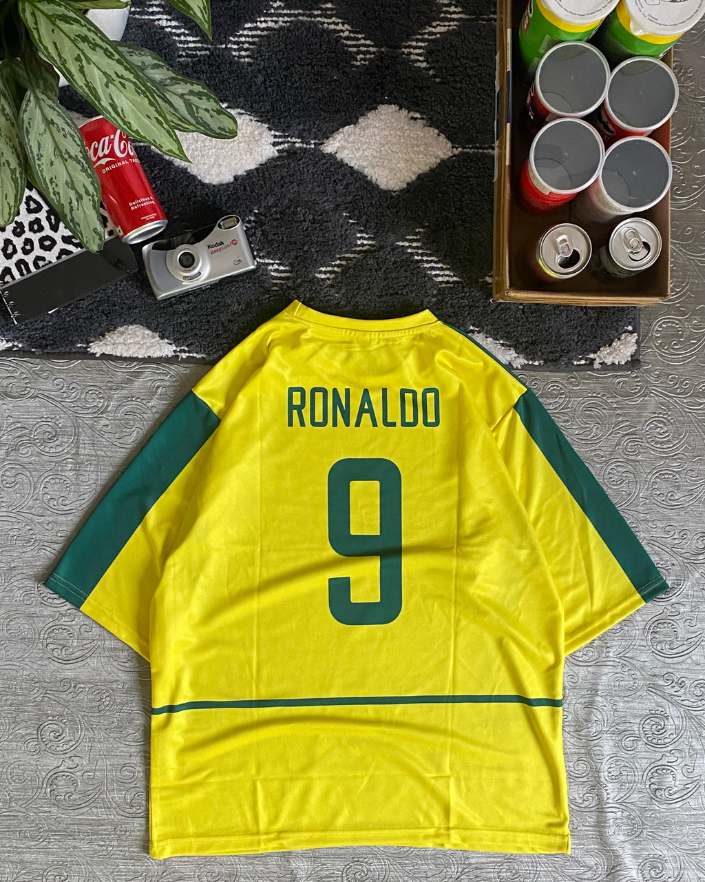 Nike Brazil Ronaldo 2002 World Cup Jersey